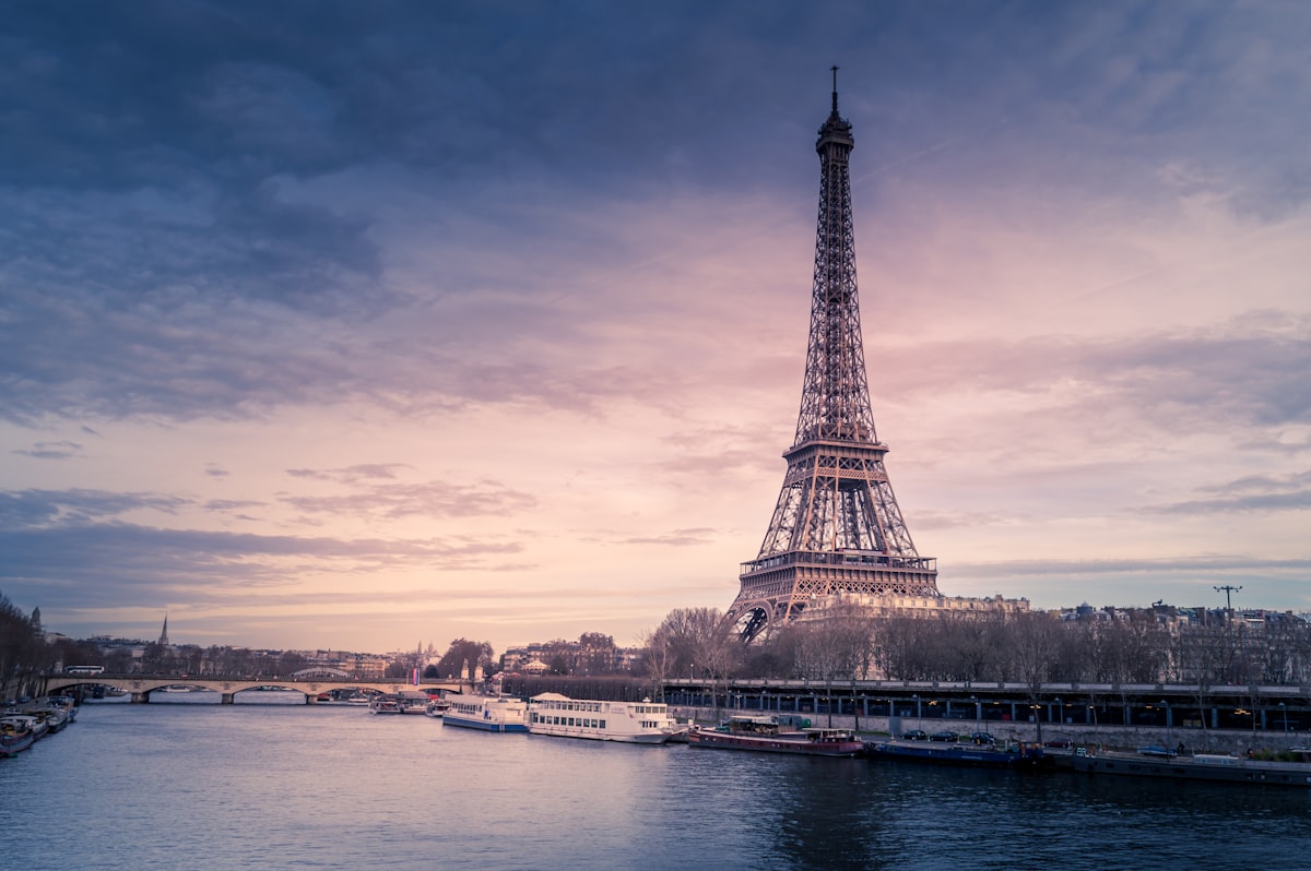Vista de París como destino del espacio Schengen
