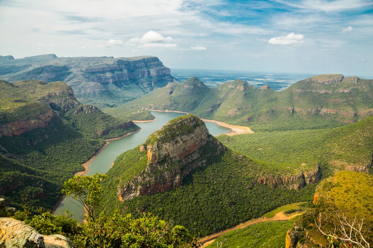Paisaje natural de Sudáfrica