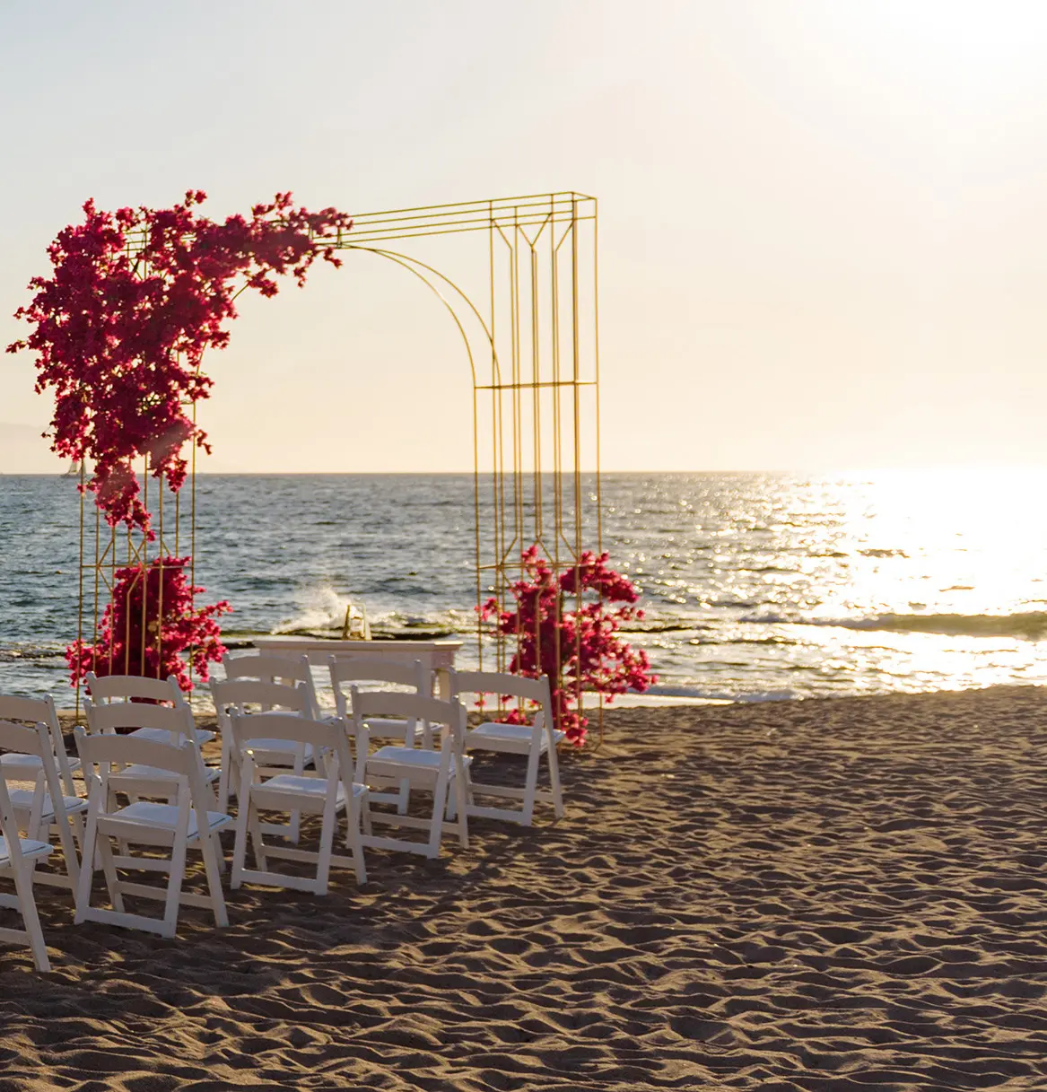 Escenario de ceremonia de las colecciones Love Stories by Meliá