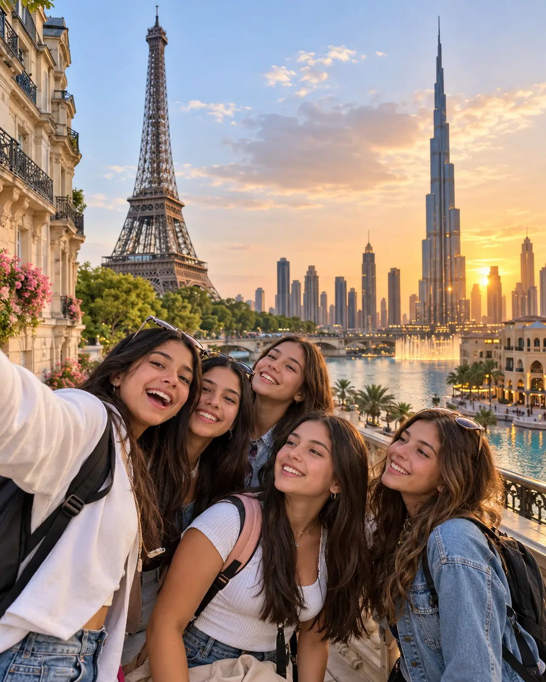 Quinceañeras viajando a Europa + Dubái